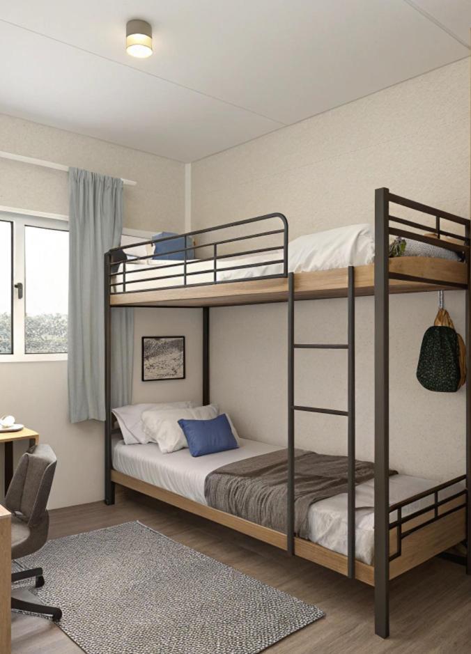 逢甲柏斯青年旅棧 Apartment ไถจง ภายนอก รูปภาพ